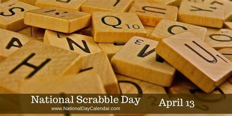 National Scrabble Day