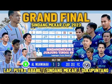 Gol Gol Spektakuler Grand Final Al Muawanah Fc Vs Zee Zee Fc