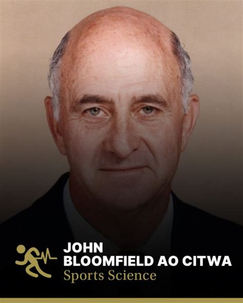 John Bloomfield Sport Australia Hall Of Fame