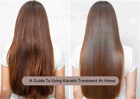 How To Use Keratin Treatment At Home In 6 Easy Steps Hair Everyday