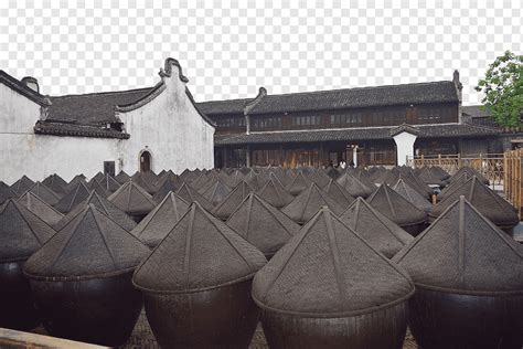 Doenjang Architecture Huizhou Ancient Building Sauce Tank Emblem