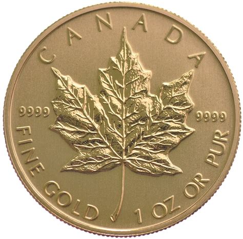 2011 One Ounce Canadian Gold Maple Leaf From Bullion By Post From 1 498