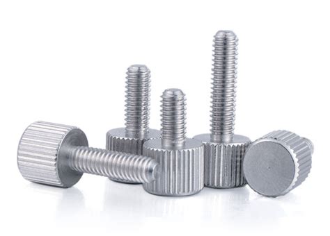 M3 M4 M5 M6 M8 Stainless Steel Knurled Knob Thumb Screws Buy Knurled