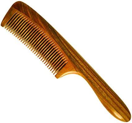 Amazon Hair Comb Wooden Comb Tooth And Fine Tooth Wood Comb