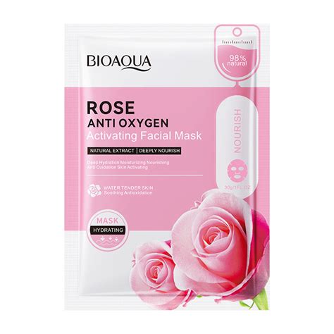 Mascarilla De Rosas Anti Oxigen Bioaqua Tienda Prama