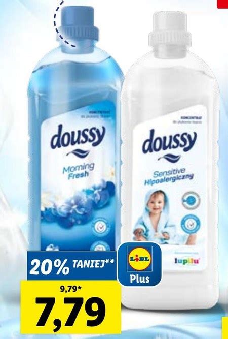 Płyn do płukania tkanin Doussy 20 TANIEJ promocja Lidl Ding pl