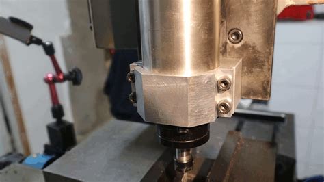 High Speed Spindle On The Milling Machine Youtube