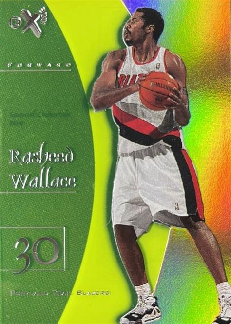 Rasheed Wallace 1997 SkyBox E X2001 Essential Credentials Now 56 Price