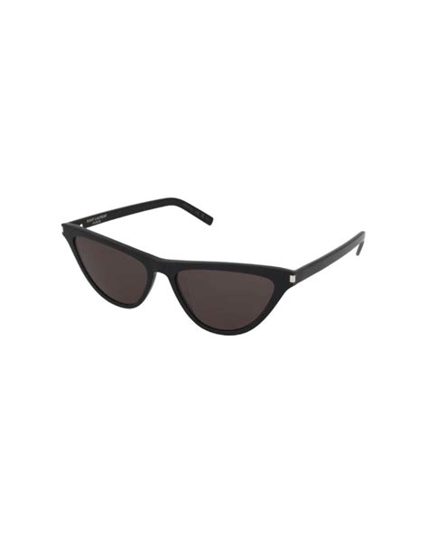 Saint Laurent Sl 550 Slim Black Sunglasses Lyst