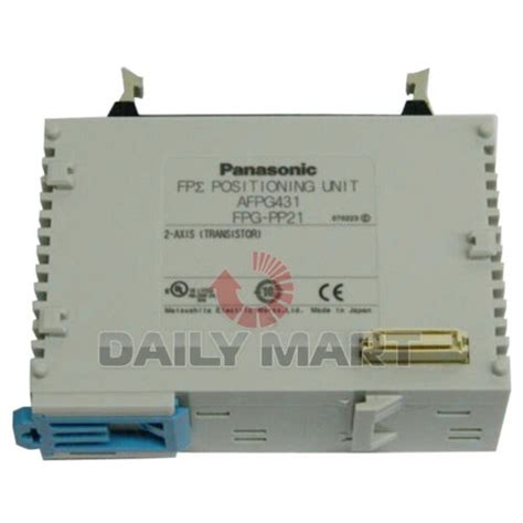 PANASONIC FPG PP21 AFPG431 POSITIONING UNIT 2 AXIS TRANSISTOR PLC NEW