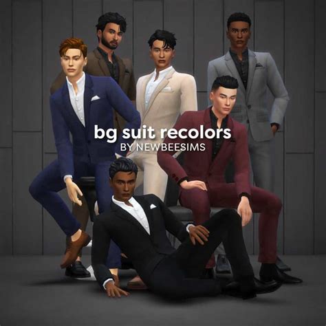 Transform Your Sims With These Top Sims Suit Cc Options Sims Men