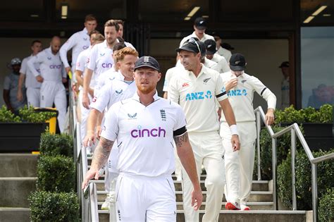 Leader Of The Pack Ben Stokes Was Out In Front As Teams Lined Up