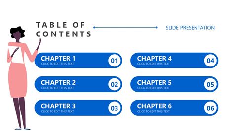 Free Table of Contents PowerPoint Template & Google Slides