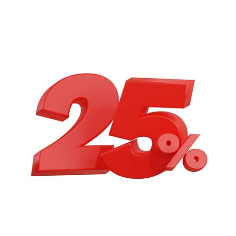 25 percent offer 13213732 PNG