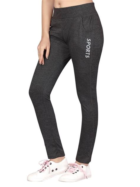 Aarika Womens Black Color Track Pants Jiomart