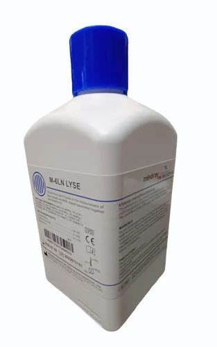 White Mindray M 6LN Lyse Hematology Reagents Packaging Type 1L At