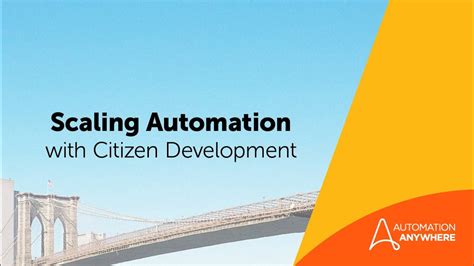 Scaling Automation With Citizen Development Bain And Company