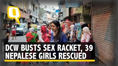 Dcw Rescues 39 Nepali Girls From International Sex Trafficking In Delhi