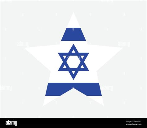 Israel Star Flag Israeli Star Shape Flag State Of Israel Country