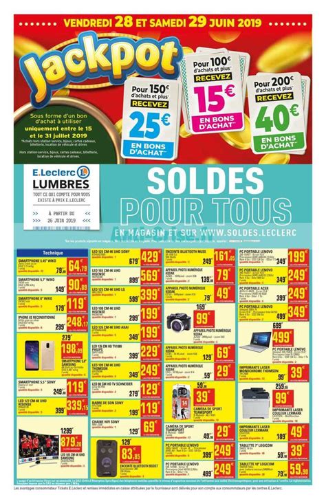 Anti crise fr Catalogue Leclerc Local du 26 juin au 06 août 2019