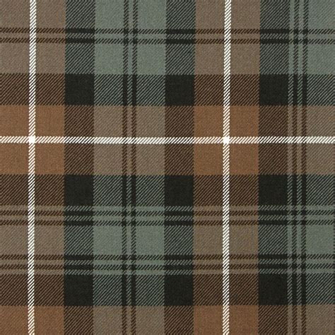 Lamont Weathered Heavyweight Tartan Fabric Lochcarron Of Scotland