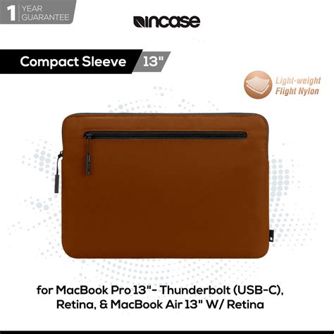 Incase 13 Compact Sleeve In Flight Nylon For Macbook Air