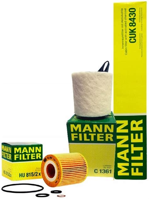 Mannfilter Zestaw Filtr W Mann Bmw E E E I I Hu X