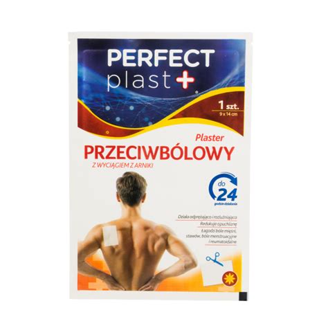 Plaster Przeciwb Lowy Z Arnik I Czarcim Pazurem Perfect Plast X Cm