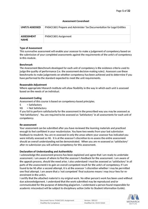 Fnsacc 601 Assignment 15ed Adavanced Income Tax Law Assessment