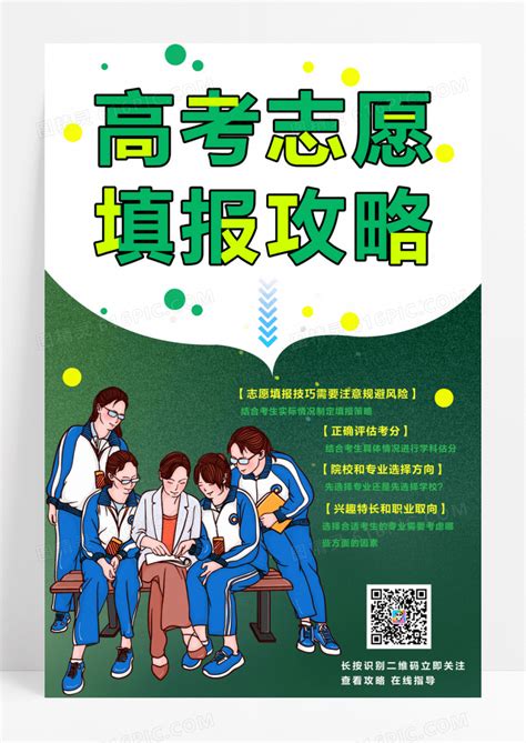 高考志愿如何填报志愿填报指南海报图片免费下载高清png素材编号zq5u20gjz图精灵