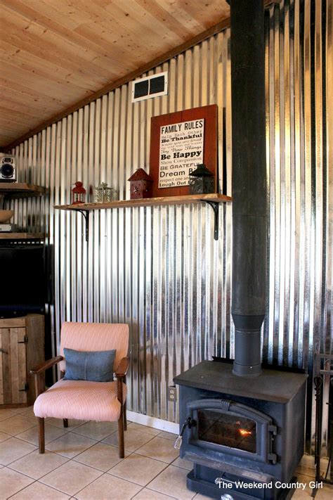 How To Creatively Use Corrugated Metal Panels In Home Related Projects