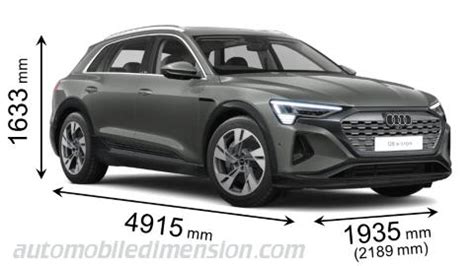 Audi Q E Tron Dimensions Boot Space And Similars