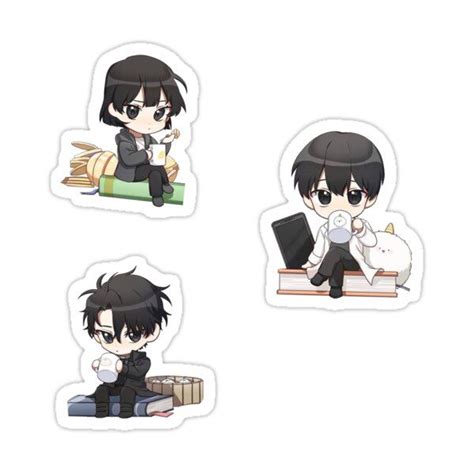 Cute Chibi Characters Sticker Pack Omniscient Readers Viewpoint