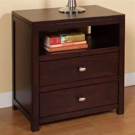 wooden brown rectangular side table  home number  drawer