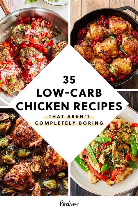 35 Low Carb Chicken Recipes That Arent Completely Boring Low Carb