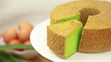 Pandan Chiffon Cake Singapore Recipe By ZaTaYaYummy YouTube