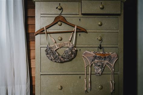 Beige Lingerie Set With Stoking Belt Boudoir Lingerie Nude Etsy