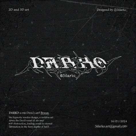 Logo Darko by 3Darkoart on DeviantArt