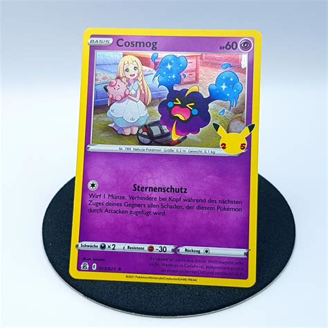 Cosmog 013025 Rare Holo Celebrations 2021 De Pokemon 25th Anniversary