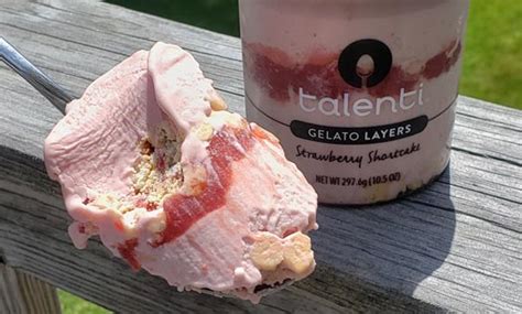 On Second Scoop Ice Cream Reviews Talenti Strawberry Shortcake Gelato