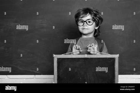 Learning At Home Kids Gets Ready For School Happy Mood Smiling