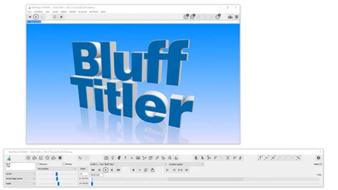 Blufftitler Ultimate Multilingual Create And Play D Video