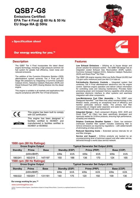 EPA Engine Certificate Of Conformity Free Printable 2nd Main Format