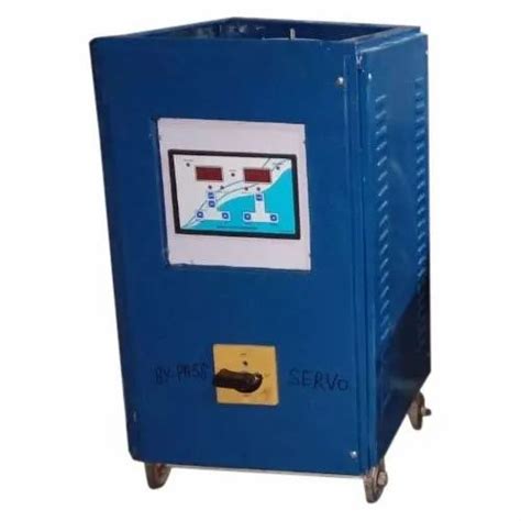 Semi Automatic Ms 10 Kva Single Phase Air Cooled Servo Voltage