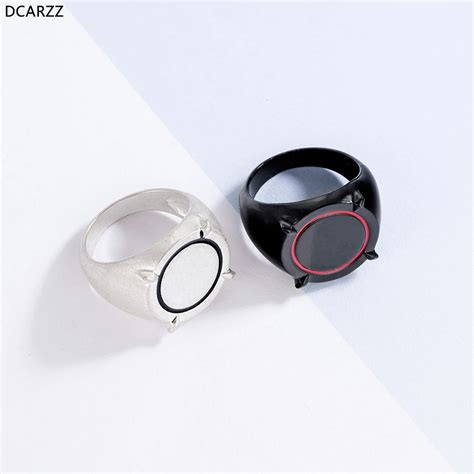 Miraculous Ladybug Cat Nior Black Ring Adrien Ring Silver Jewelry Girl