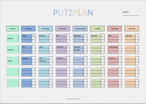 Bewundernswert Haushaltsbuch Vorlage Drucken Bilder Putzplan