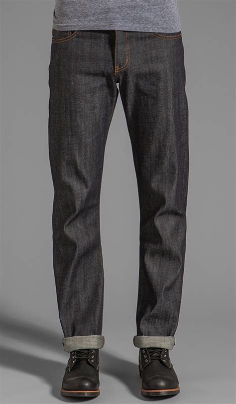 Naked Famous Denim Slim Guy Oz In Lightweight Selvedge REVOLVE
