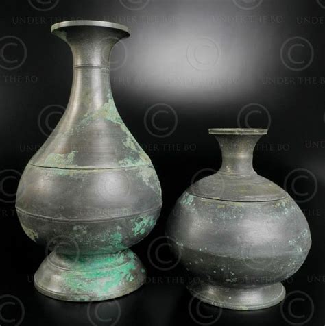Khmer Bronze Pots 14km3 Khmer Empire Cambodia