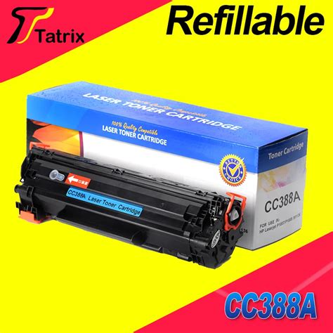 For Hp 88a 388a Cc388a Refillable Toner Cartridge For Hp Laserjet P1007
