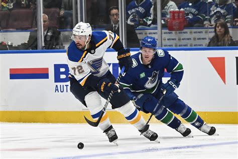 Blues-Canucks three keys - The Hockey News St. Louis Blues News ...